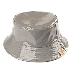 C.C Children Waterproof Shiny Rain Bucket Hat
